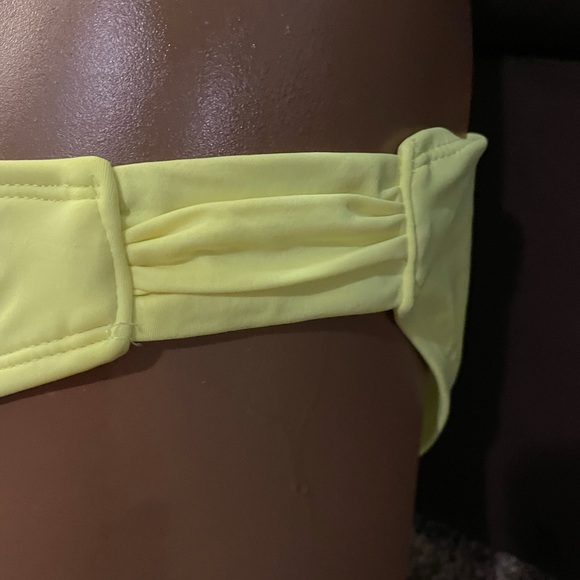 Neon yellow bikini with push-up padded top. NWT - Picture 7 of 10